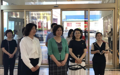 山東省婦聯(lián)黨組書(shū)記、主席孫豐華到豆黃金調(diào)研婦女工作